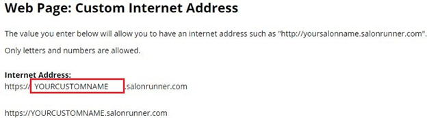 Internet Address