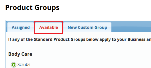 Product groups