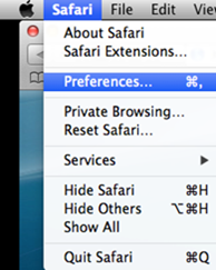 Safari Preferences