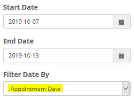 appointment date