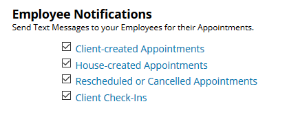 employee notifications